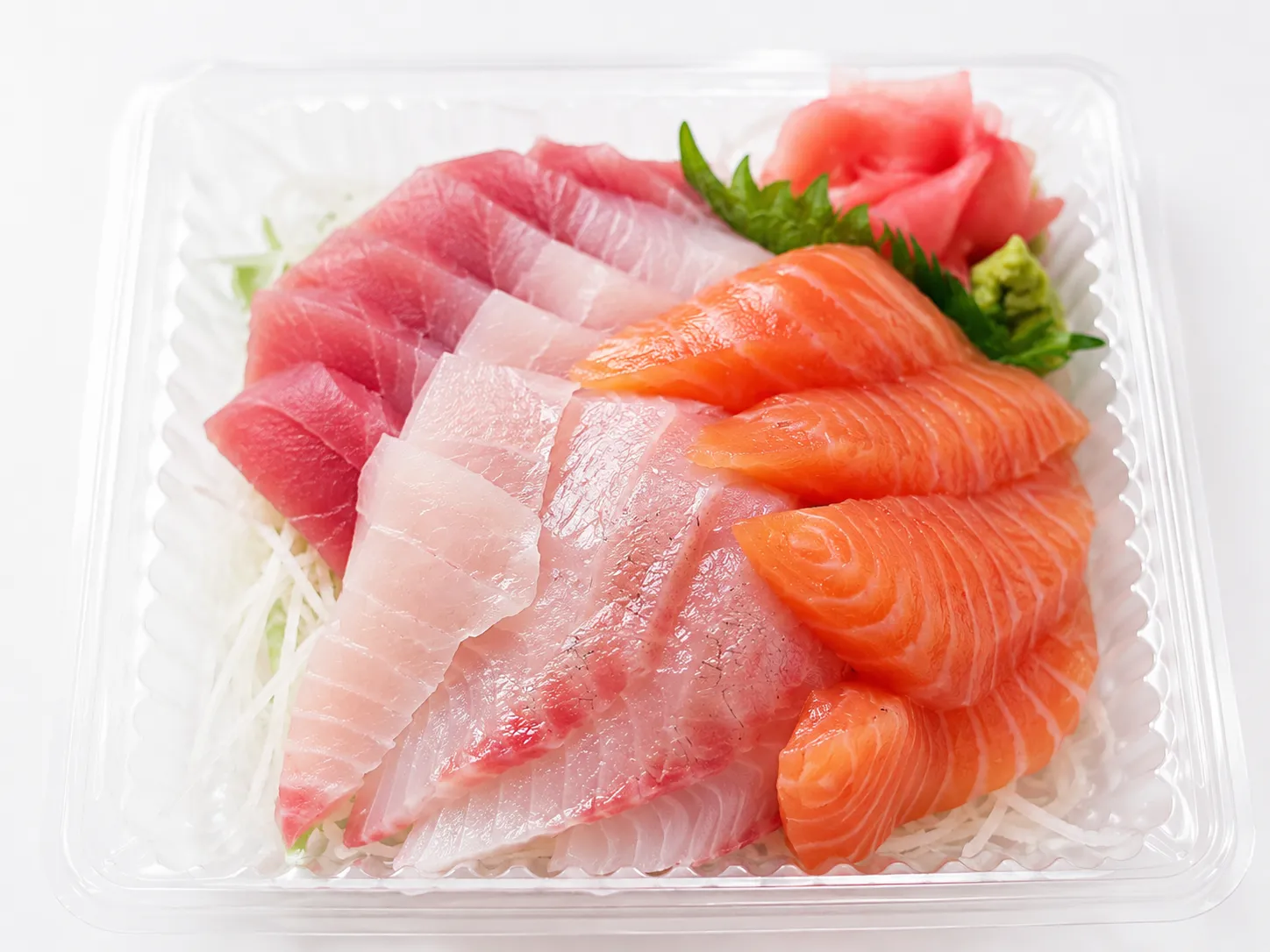 Fresh sashimi at Sushi Maru in Winnipeg, MB